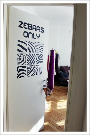 Parlor, fashion designer, showroom, zebra, zebra print